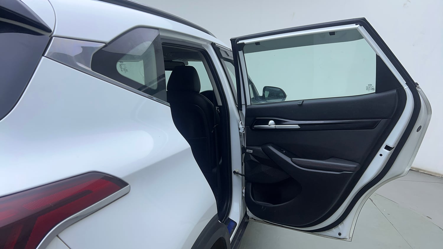 Used 2020 Kia Seltos GTX Plus 1.4 Petrol Manual interior RIGHT REAR DOOR OPEN VIEW