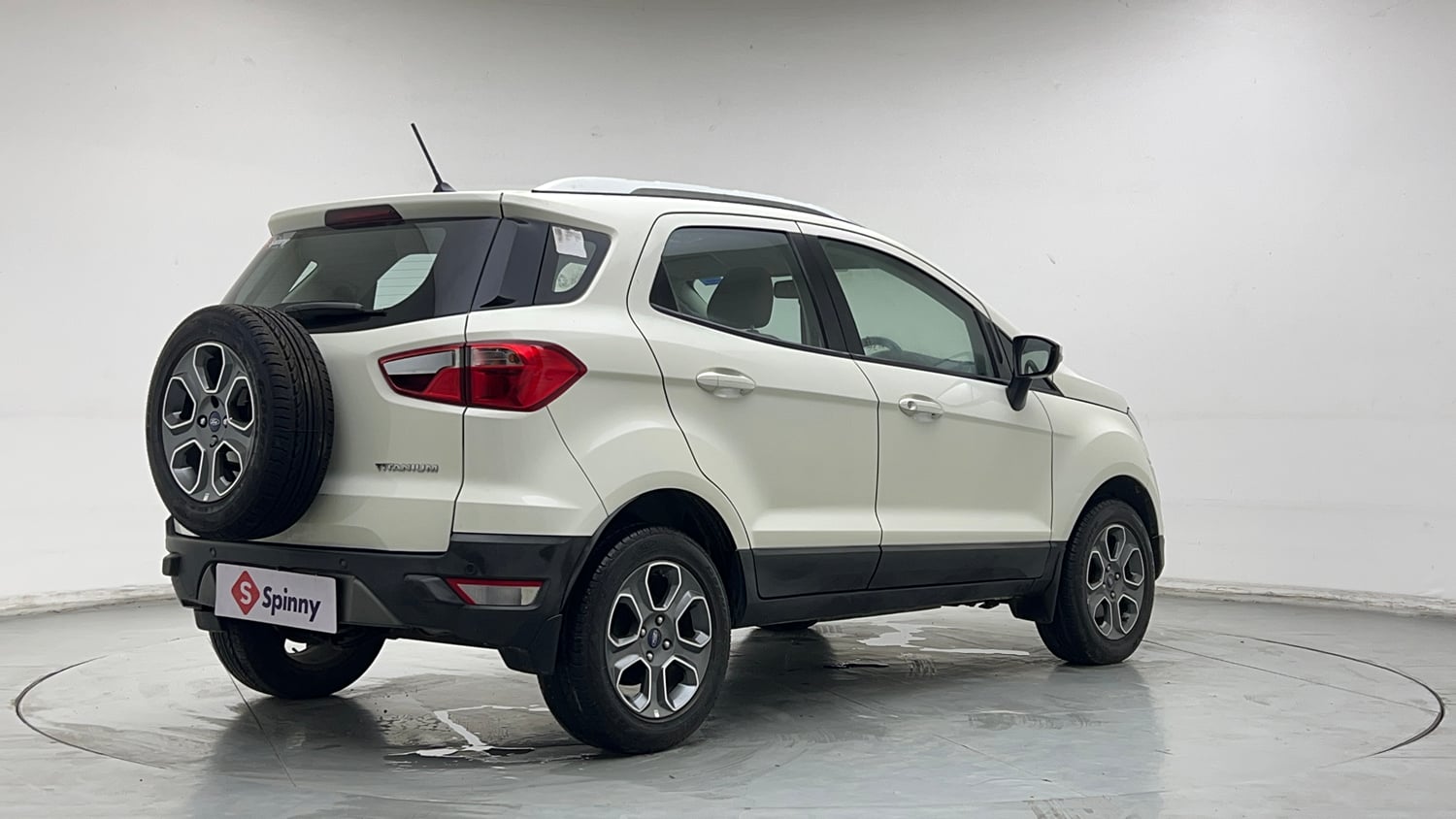 Used 2021 Ford EcoSport Titanium Plus 1.5L Ti-VCT AT Petrol Automatic exterior RIGHT REAR CORNER VIEW