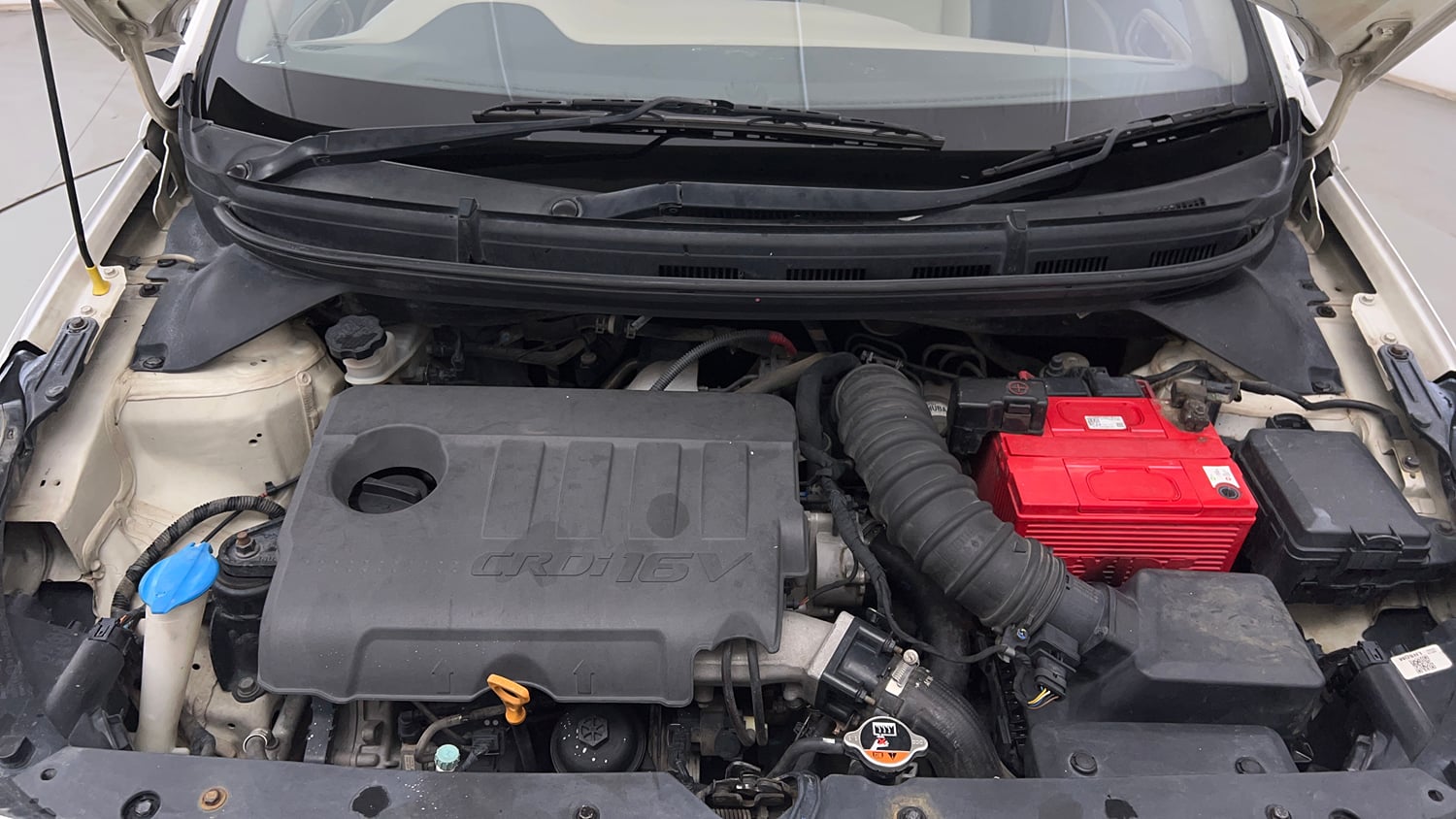 Used 2018 Hyundai Elite i20 Asta 1.4 CRDI (O) Diesel Manual engine ENGINE & BONNET OPEN FRONT VIEW