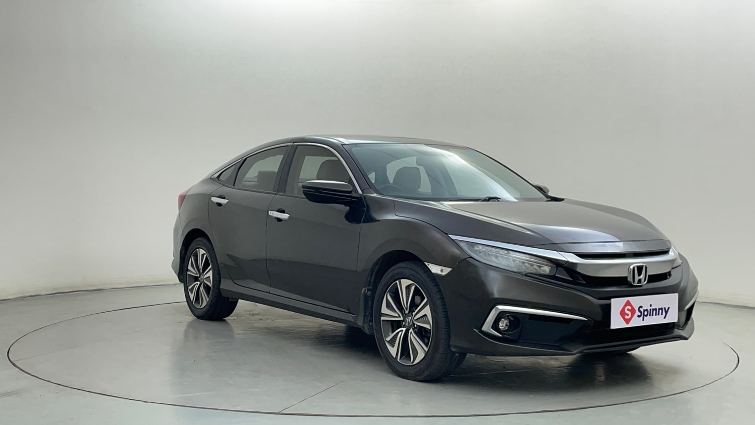 Used 2020 Honda Civic ZX CVT Petrol Petrol Automatic exterior RIGHT FRONT CORNER VIEW