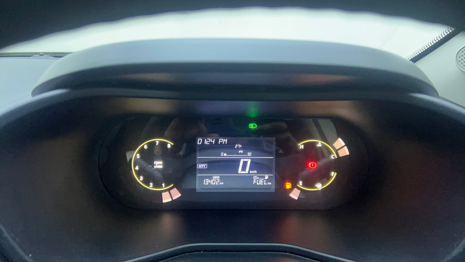 Used 2025 Tata Nexon Creative 1.2 Revotron Petrol 6MT Petrol Manual interior CLUSTERMETER VIEW