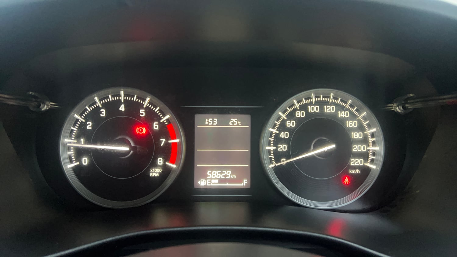 Used 2022 Maruti Suzuki Baleno Delta Petrol Manual interior CLUSTERMETER VIEW