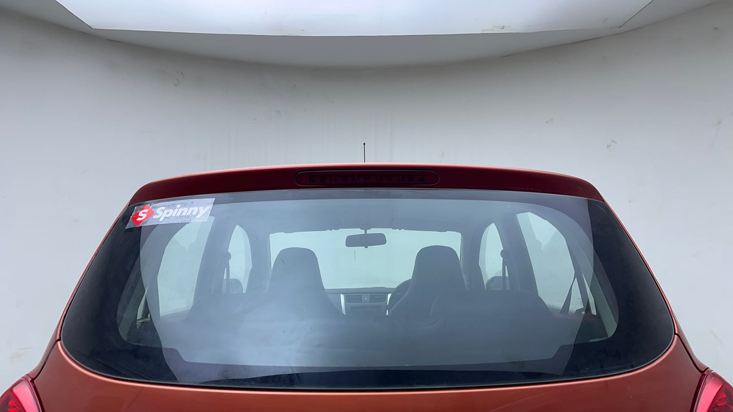 Used 2014 Maruti Suzuki Celerio VXi Petrol Manual exterior BACK WINDSHIELD VIEW