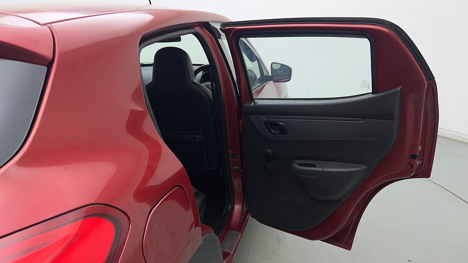 Used 2016 Renault Kwid RXL Petrol Manual interior RIGHT REAR DOOR OPEN VIEW