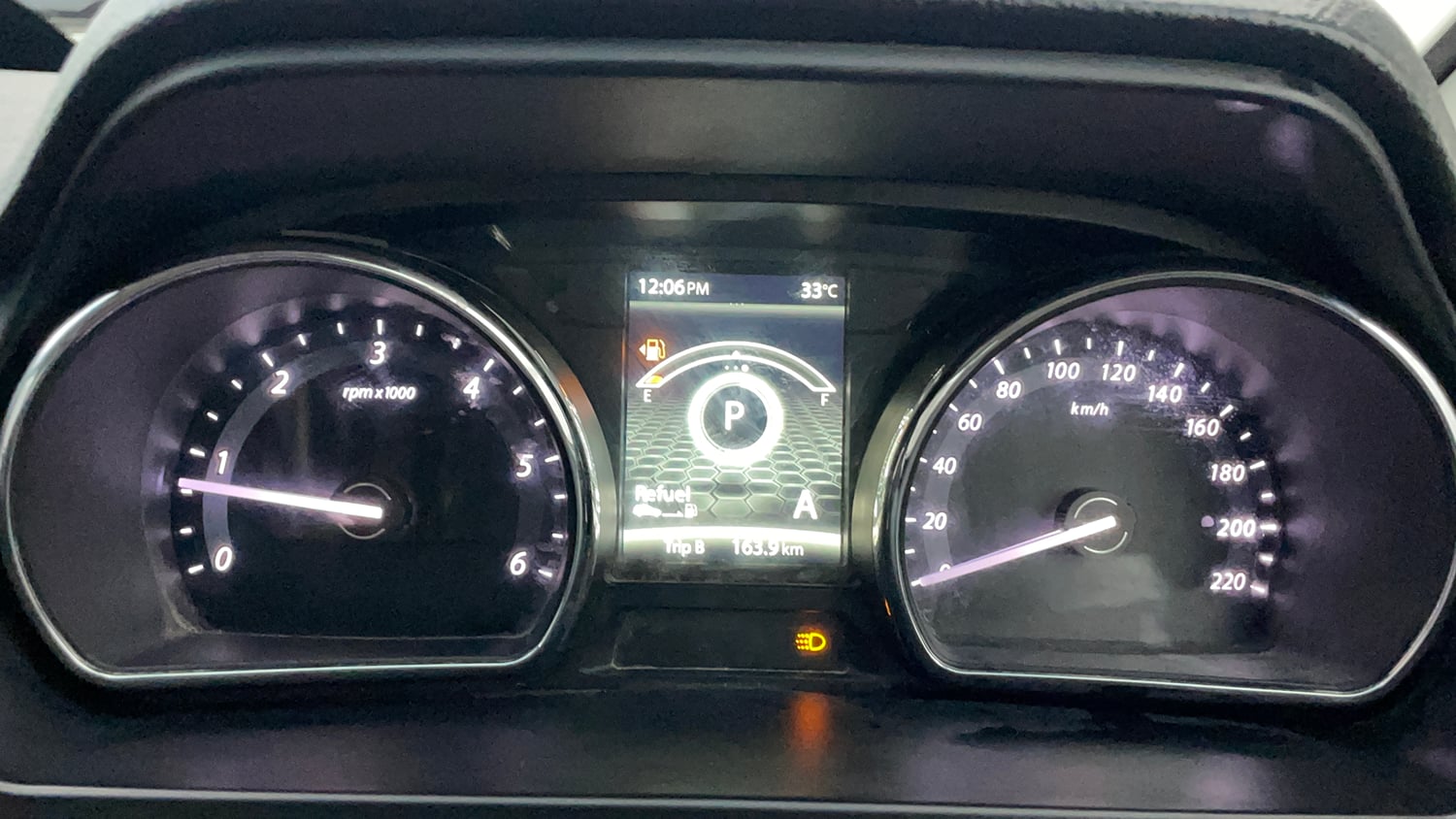 Used 2019 Tata Hexa XTA 4x2 6 STR Diesel Automatic interior CLUSTERMETER VIEW