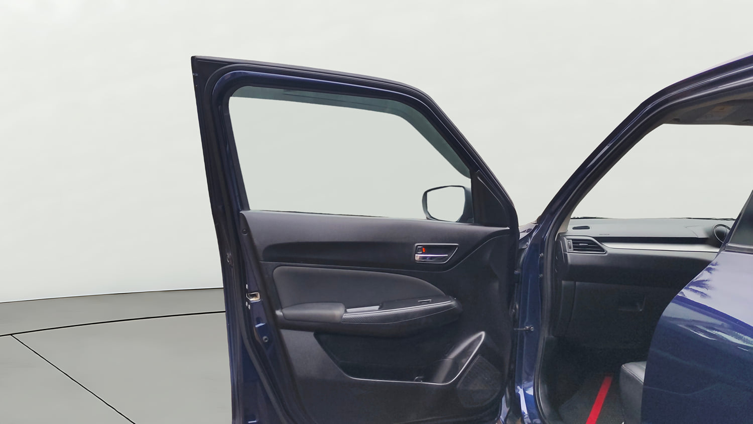 Used 2022 Maruti Suzuki Swift VXi Petrol Manual interior LEFT FRONT DOOR OPEN VIEW