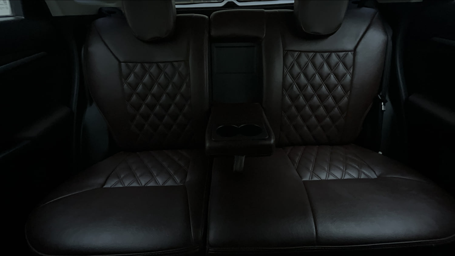 Used 2024 Maruti Suzuki Brezza ZXi Petrol Manual interior REAR SEAT CONDITION VIEW