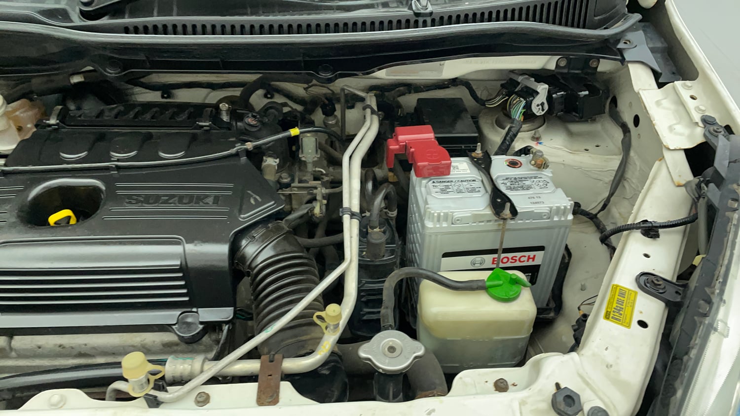 Used 2015 Maruti Suzuki Wagon R VXI Petrol Manual engine ENGINE LEFT SIDE VIEW