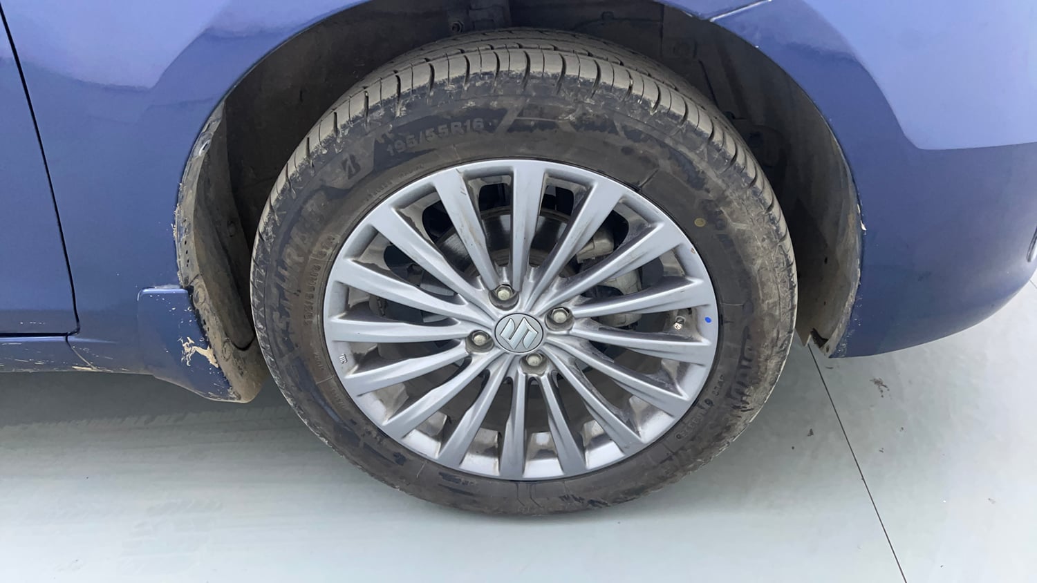 Used 2018 Maruti Suzuki Ciaz Alpha 1.4 MT Petrol Manual tyres RIGHT FRONT TYRE RIM VIEW