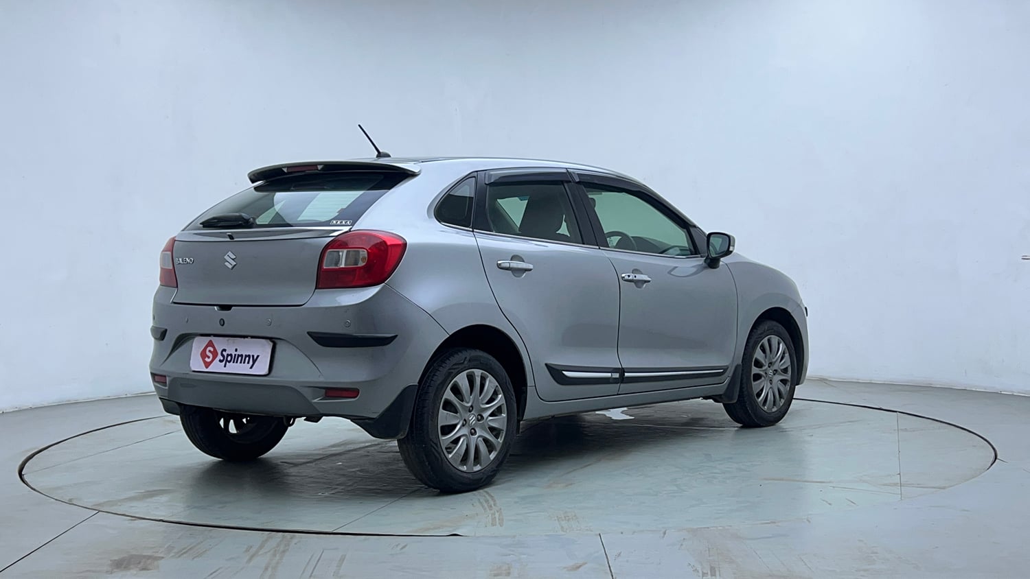Used 2017 Maruti Suzuki Baleno Zeta 1.2 AT Petrol Automatic exterior RIGHT REAR CORNER VIEW