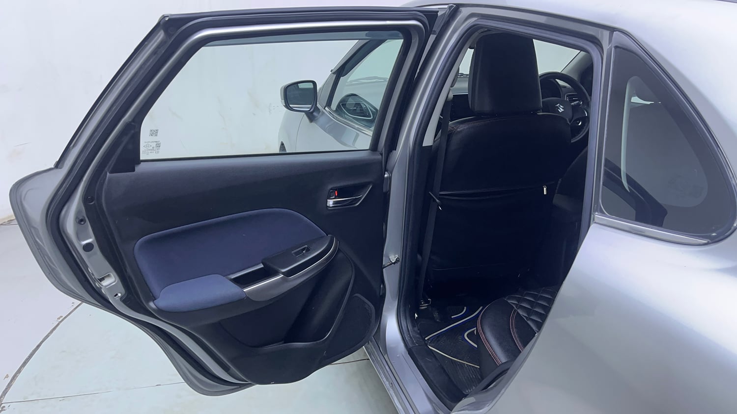 Used 2021 Maruti Suzuki Baleno Zeta Petrol Manual interior LEFT REAR DOOR OPEN VIEW