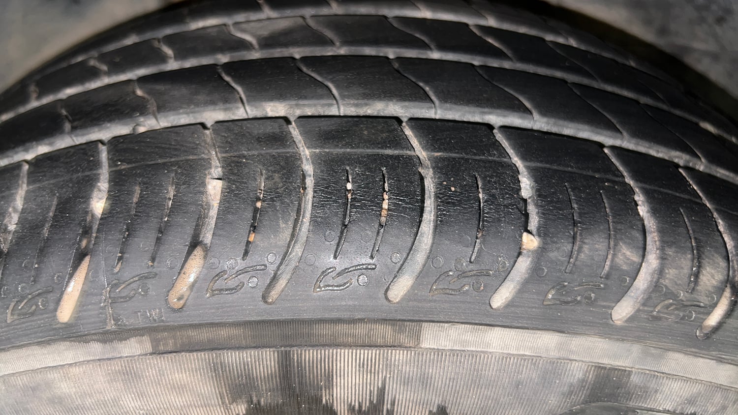Used 2021 Tata Altroz XZ Petrol Petrol Manual tyres RIGHT REAR TYRE TREAD VIEW