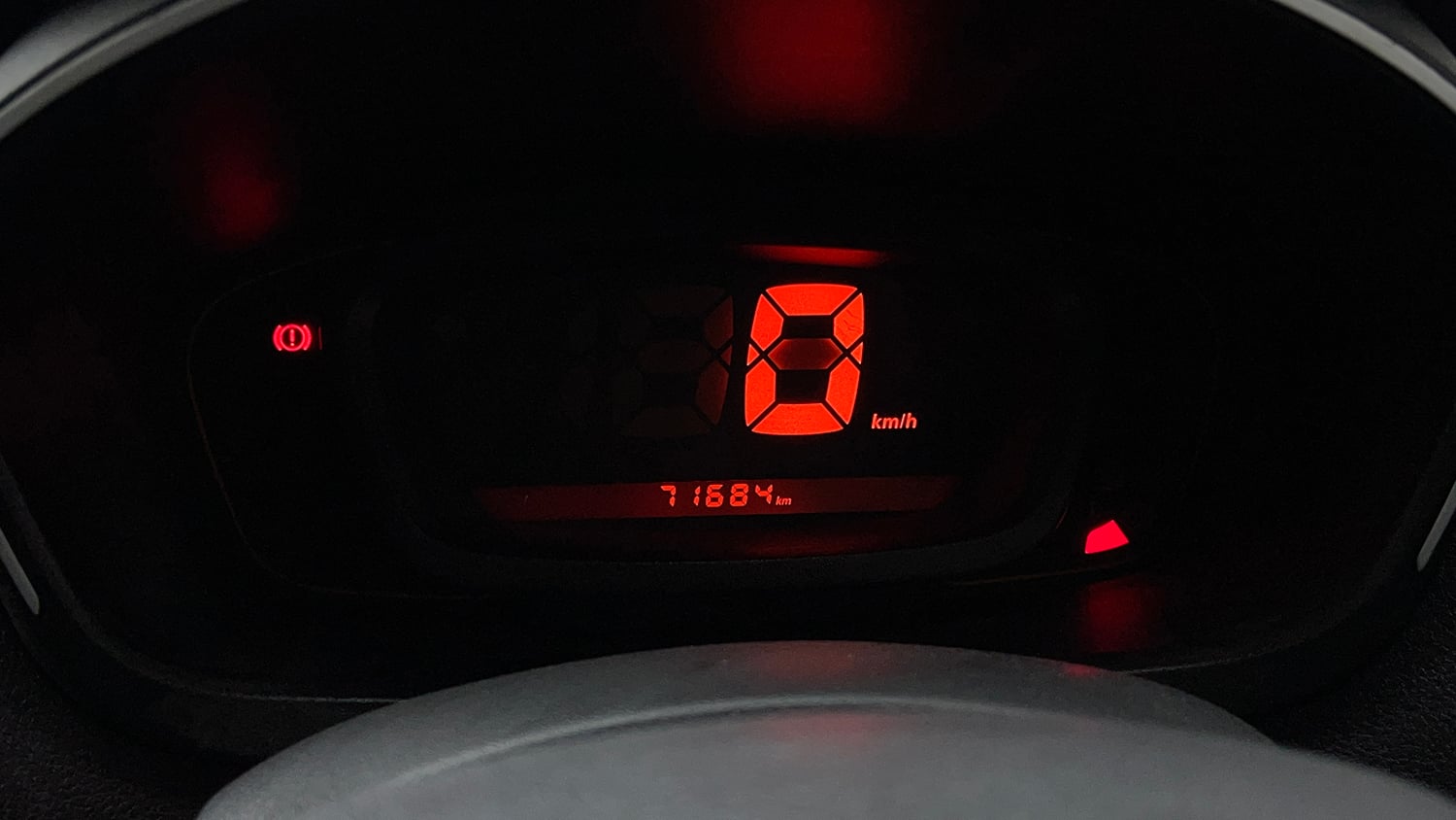 Used 2016 Renault Kwid RXL Petrol Manual interior CLUSTERMETER VIEW