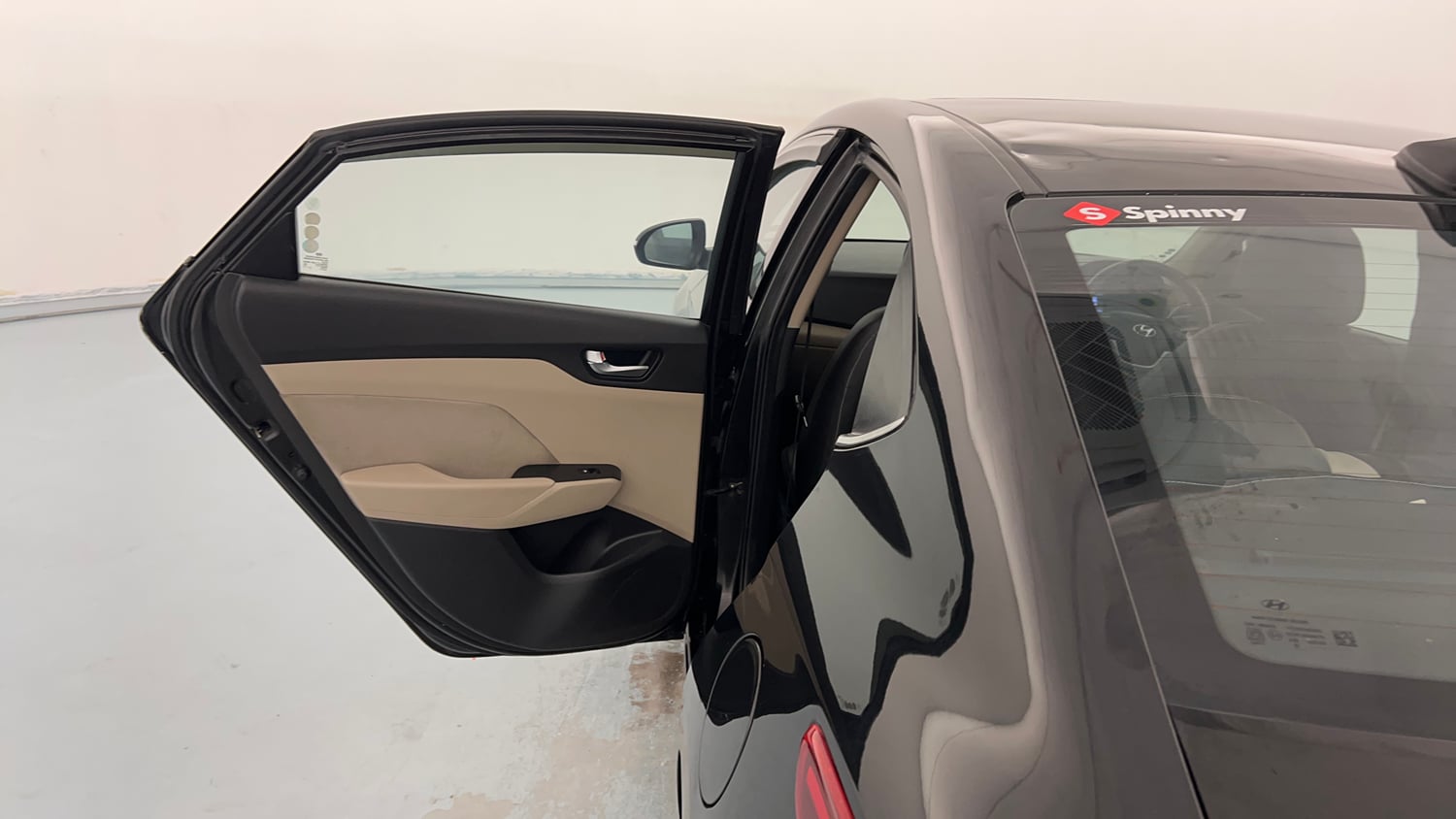 Used 2019 Hyundai Verna SX Plus 1.6 VTVT AT Petrol Automatic interior LEFT REAR DOOR OPEN VIEW