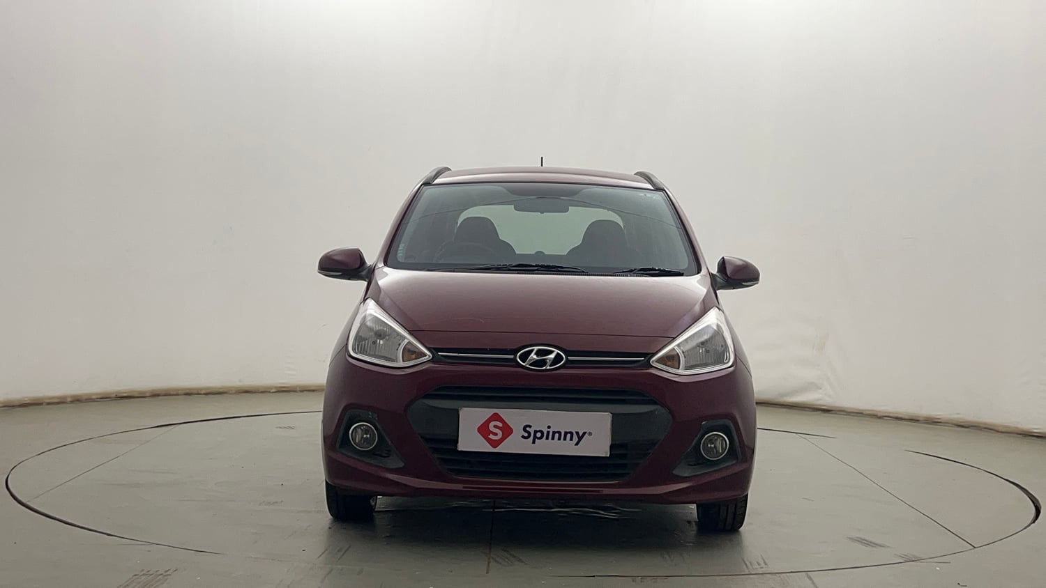 Used 2014 Hyundai Grand i10 Sportz 1.2 Kappa VTVT Petrol Manual exterior FRONT VIEW