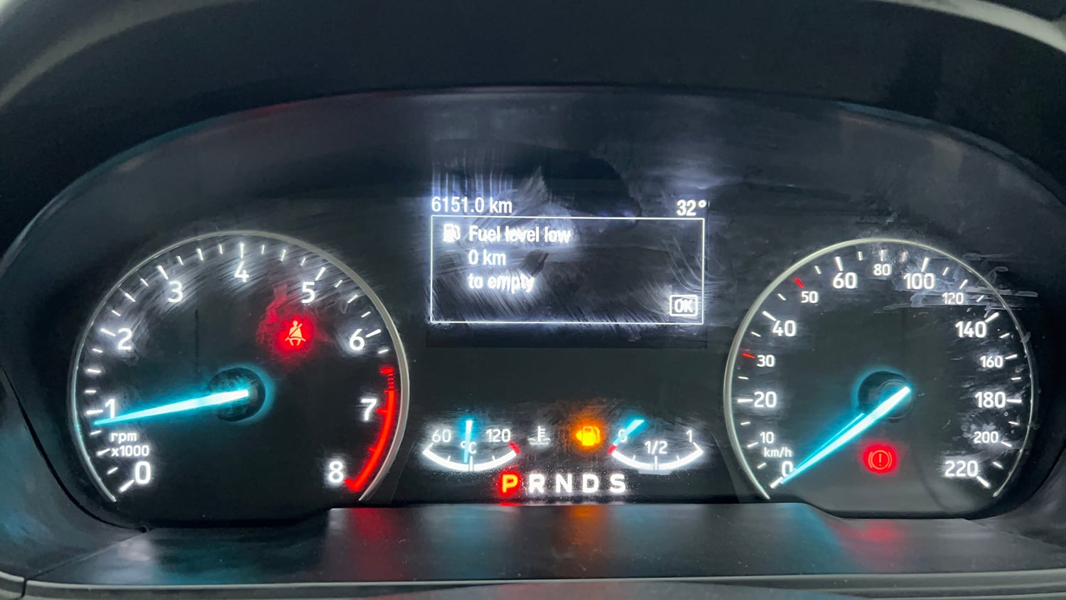 Used 2021 Ford EcoSport Titanium Plus 1.5L Ti-VCT AT Petrol Automatic interior CLUSTERMETER VIEW