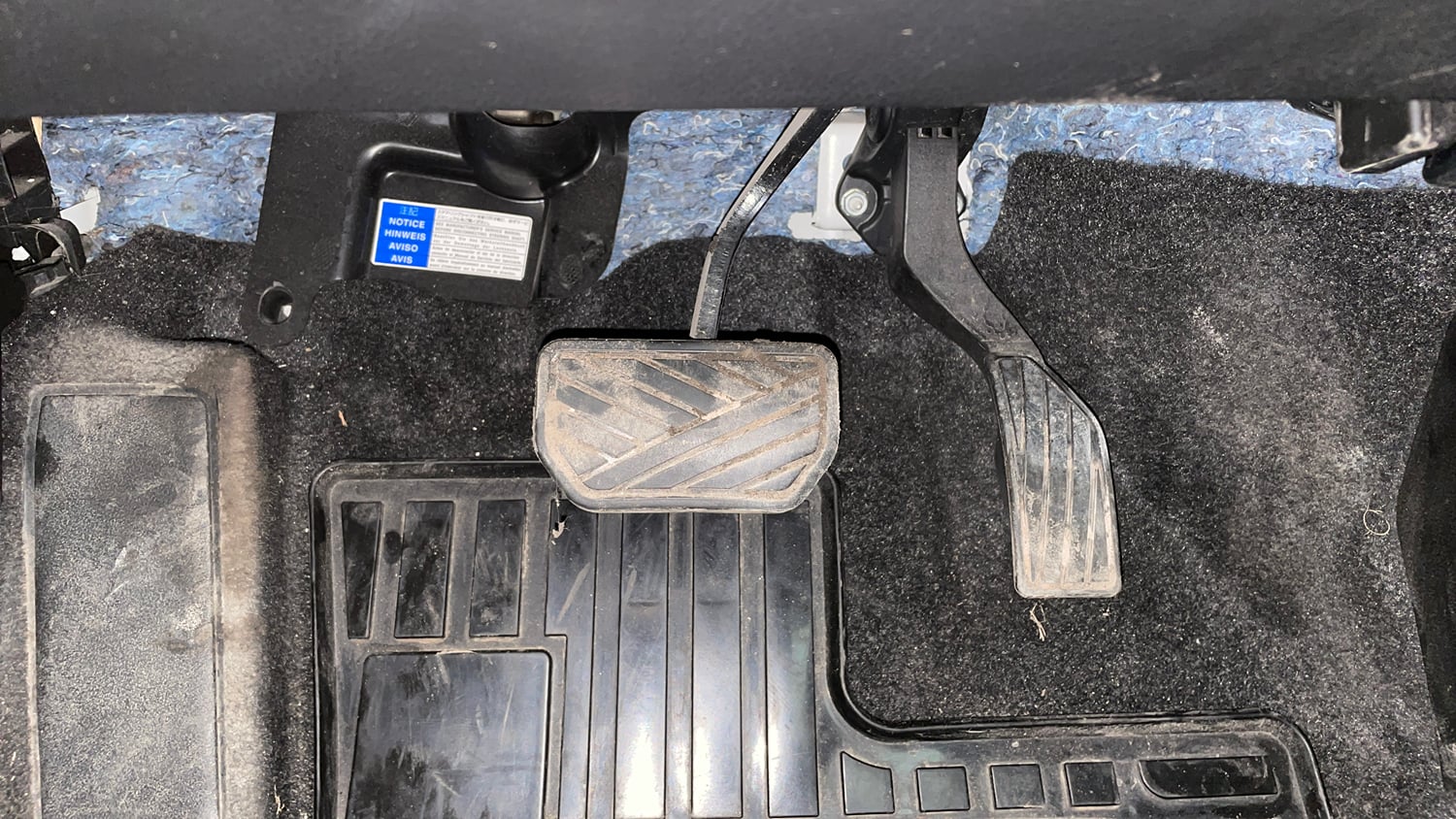 Used 2022 Toyota Urban Cruiser High Grade AT Petrol Automatic interior PEDALS VIEW
