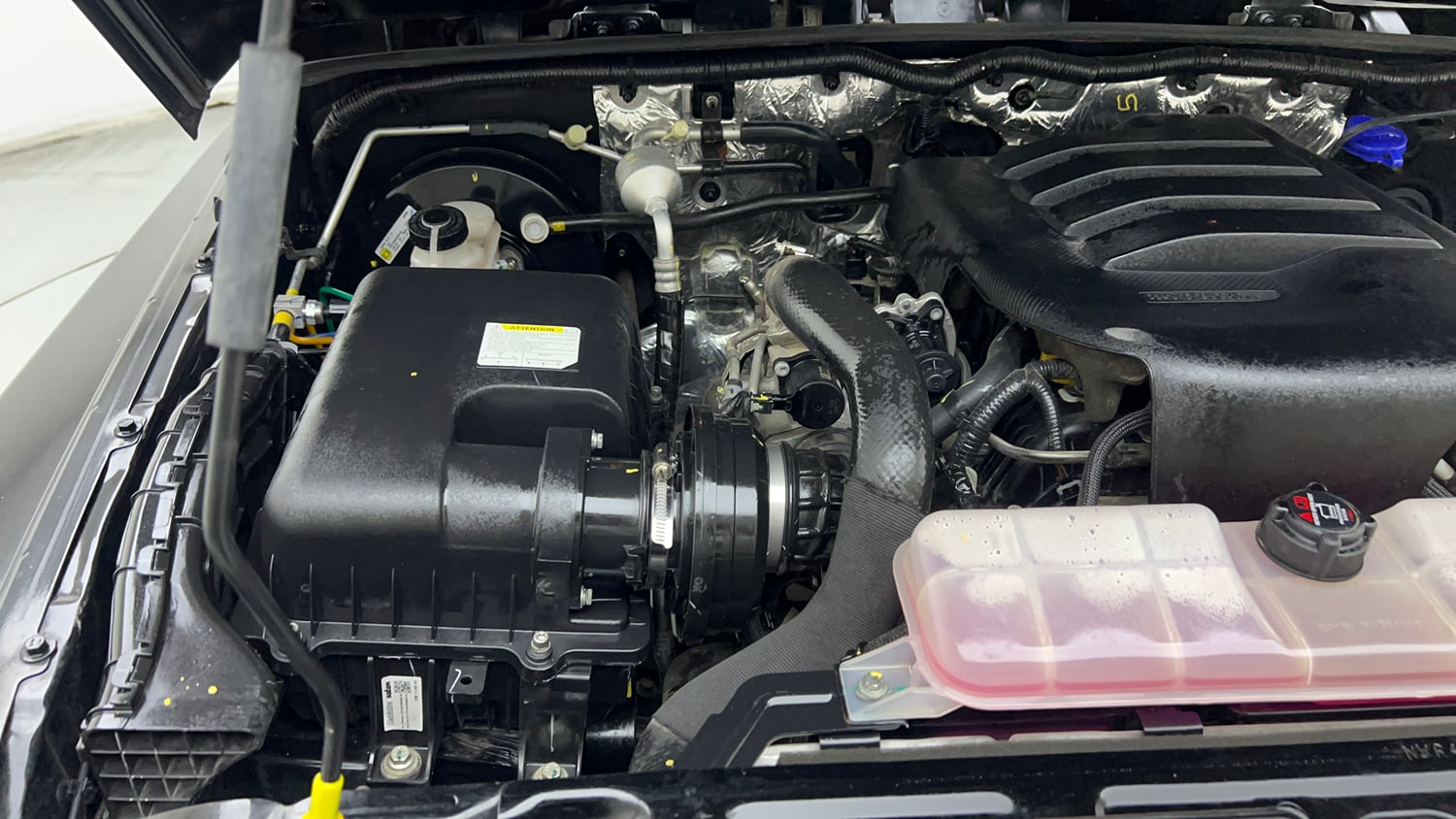Used 2024 Mahindra Thar LX Hard Top Petrol AT RWD Petrol Automatic engine ENGINE RIGHT SIDE VIEW