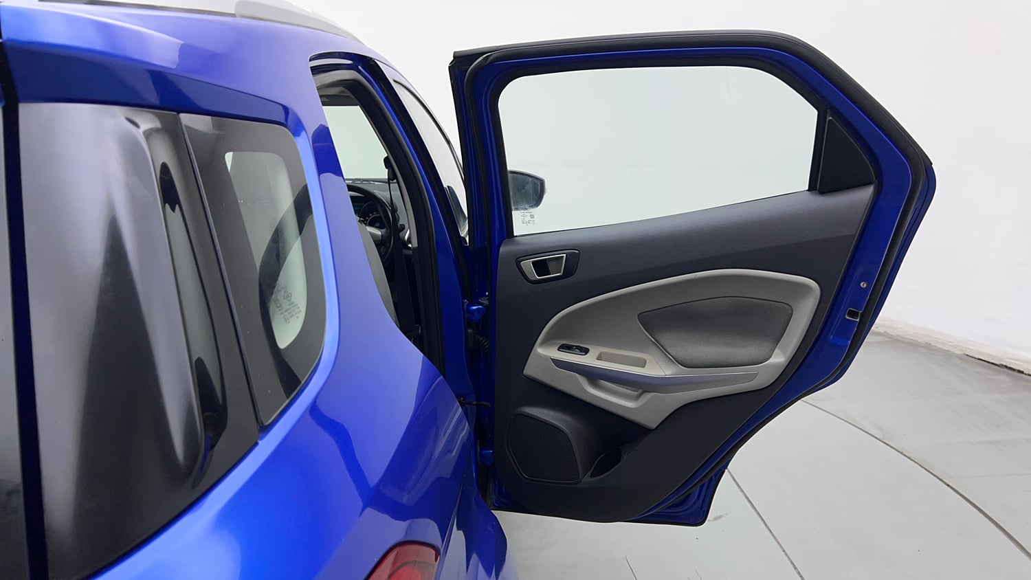 Used 2014 Ford EcoSport Titanium 1.5 Ti-VCT AT Petrol Automatic interior RIGHT REAR DOOR OPEN VIEW