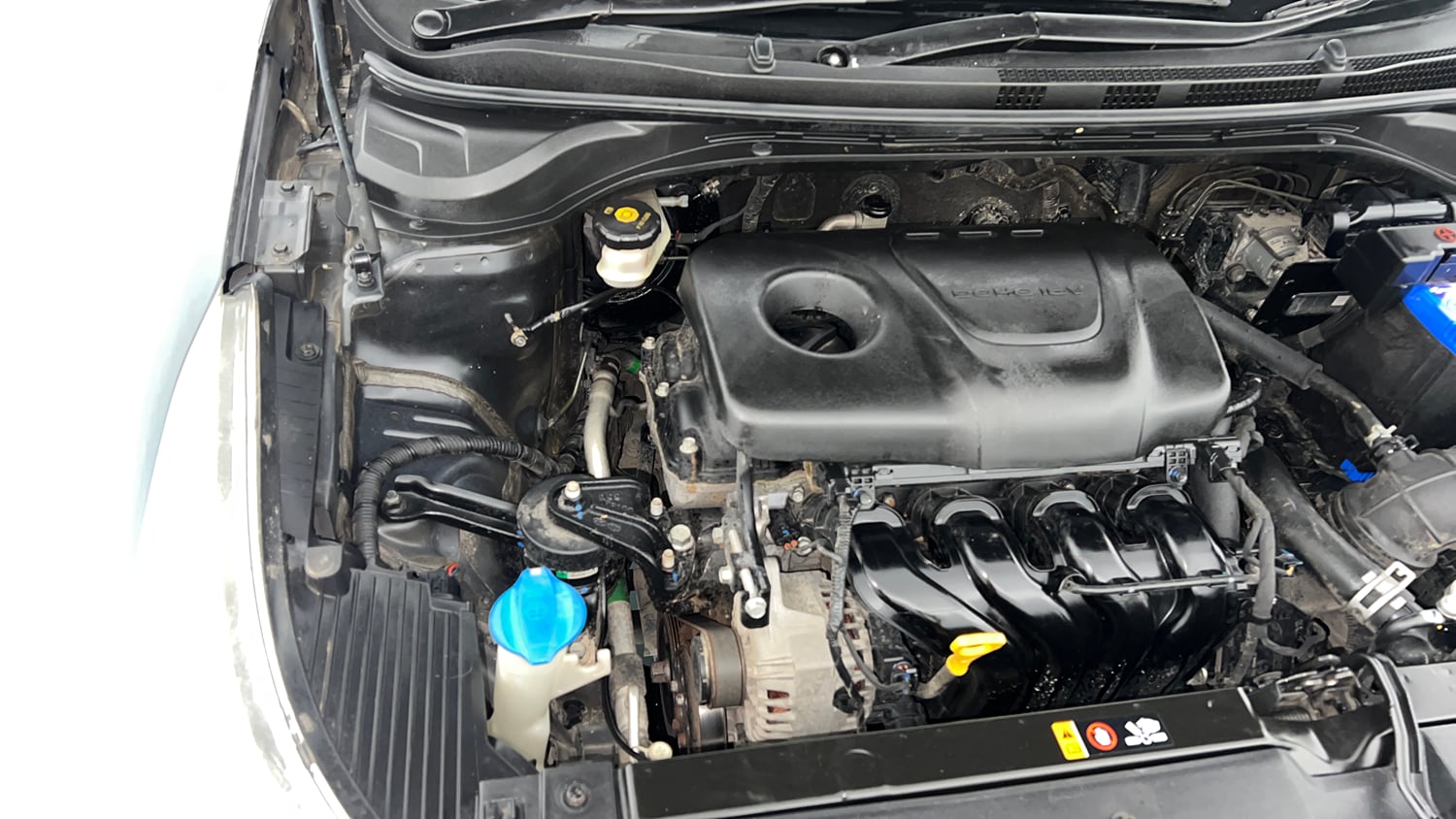 Used 2019 Hyundai Verna SX Plus 1.6 VTVT AT Petrol Automatic engine ENGINE RIGHT SIDE VIEW