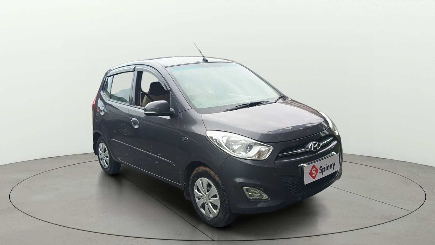 Used 2012 Hyundai i10 Sportz 1.2 Kappa2 Petrol Manual exterior RIGHT FRONT CORNER VIEW