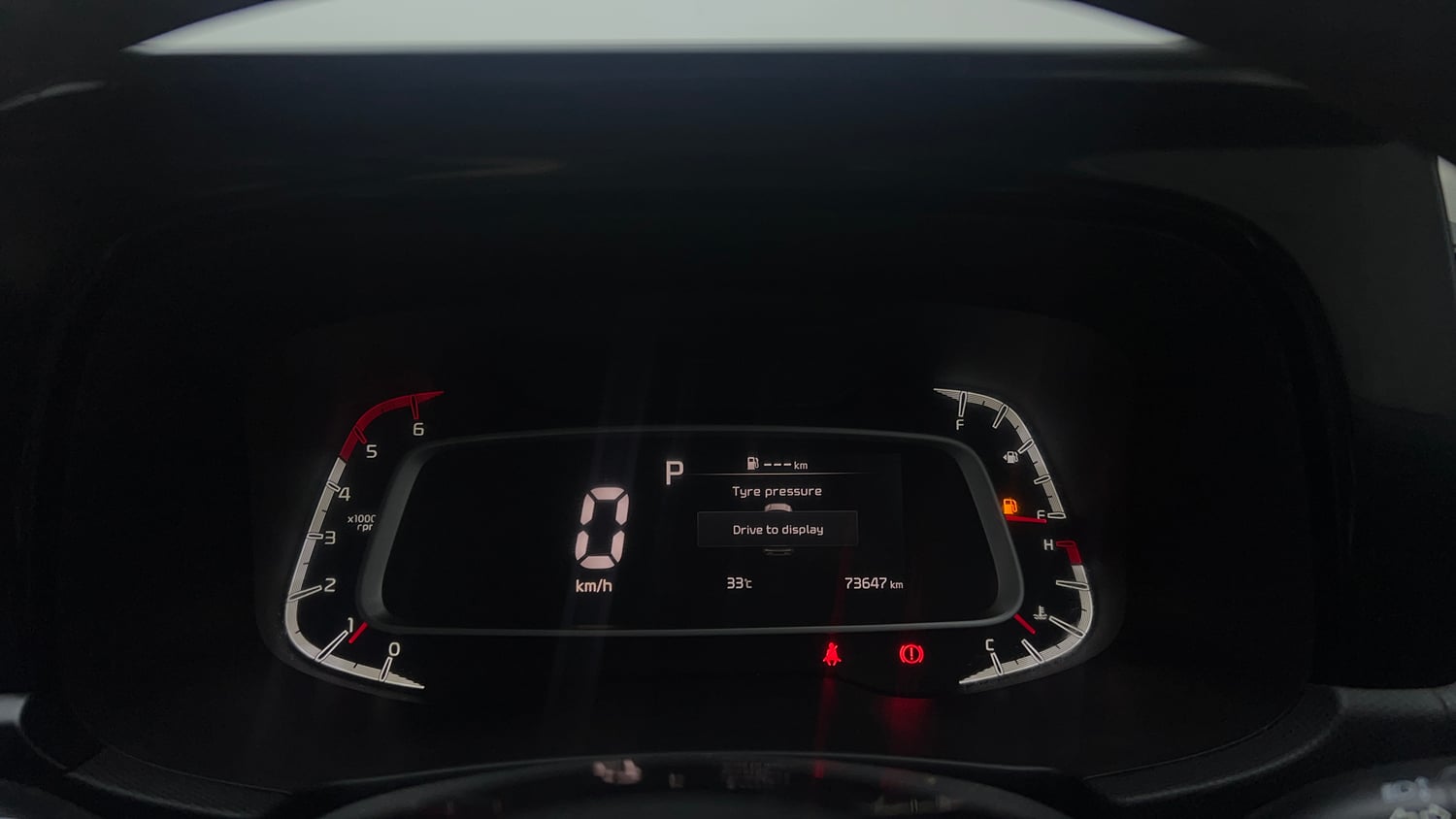 Used 2022 Kia Sonet GTX Plus 1.5 AT Diesel Automatic interior CLUSTERMETER VIEW