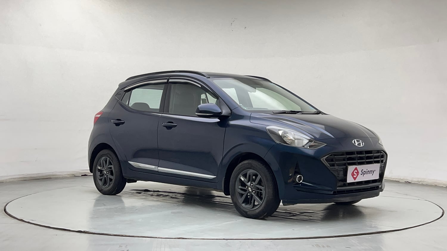 Used 2022 Hyundai Grand i10 Nios Sportz 1.2 Kappa VTVT CNG Cng Manual exterior RIGHT FRONT CORNER VIEW
