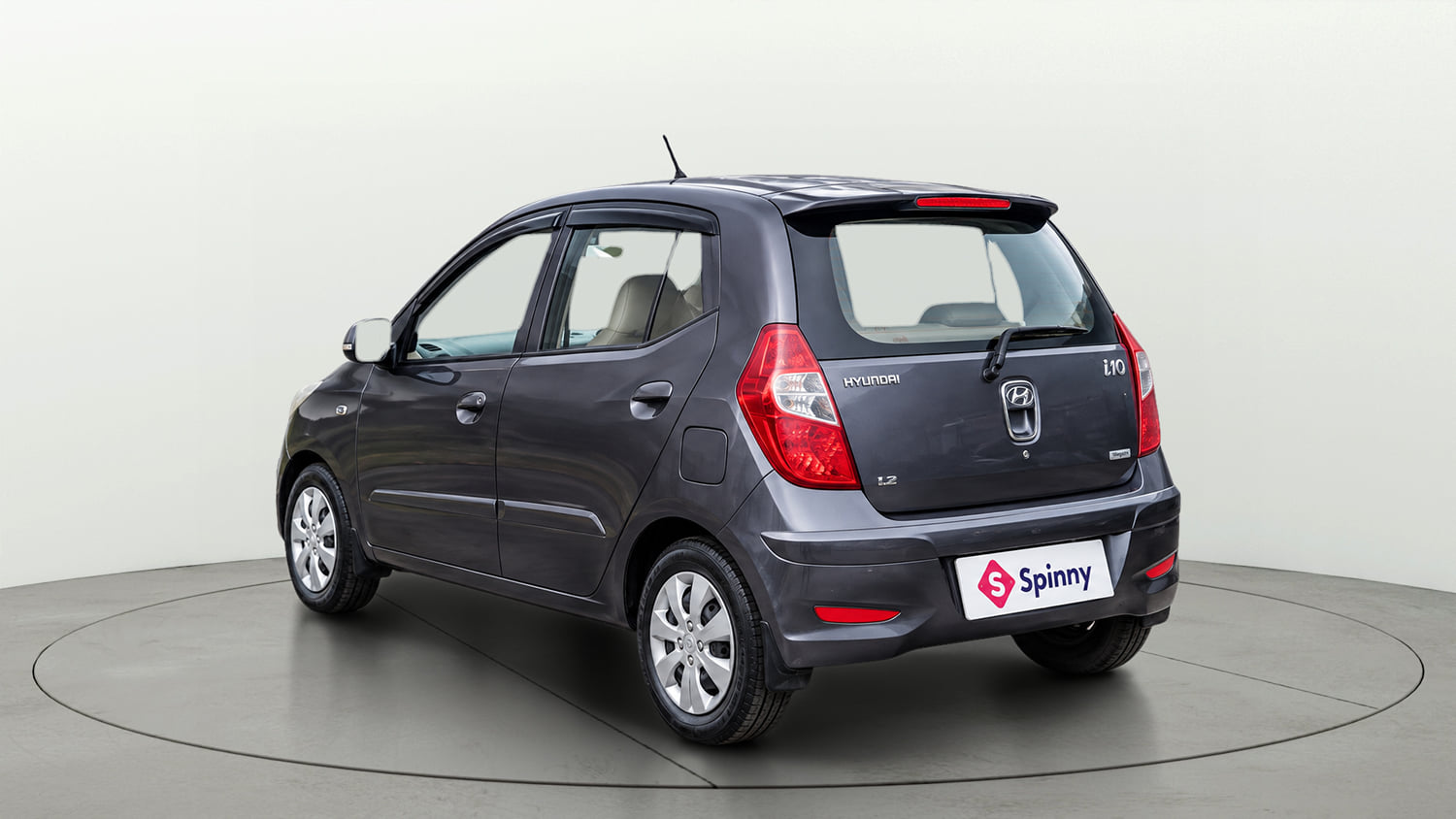 Used 2012 Hyundai i10 Sportz 1.2 Kappa2 Petrol Manual exterior LEFT REAR CORNER VIEW