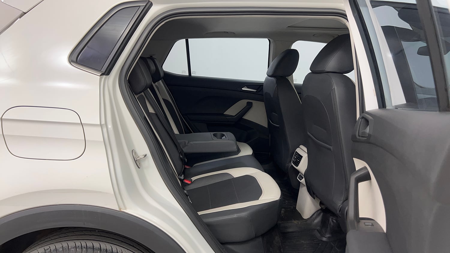 Used 2023 Volkswagen Taigun GT Plus 1.5 TSI DSG Petrol Automatic interior RIGHT SIDE REAR DOOR CABIN VIEW