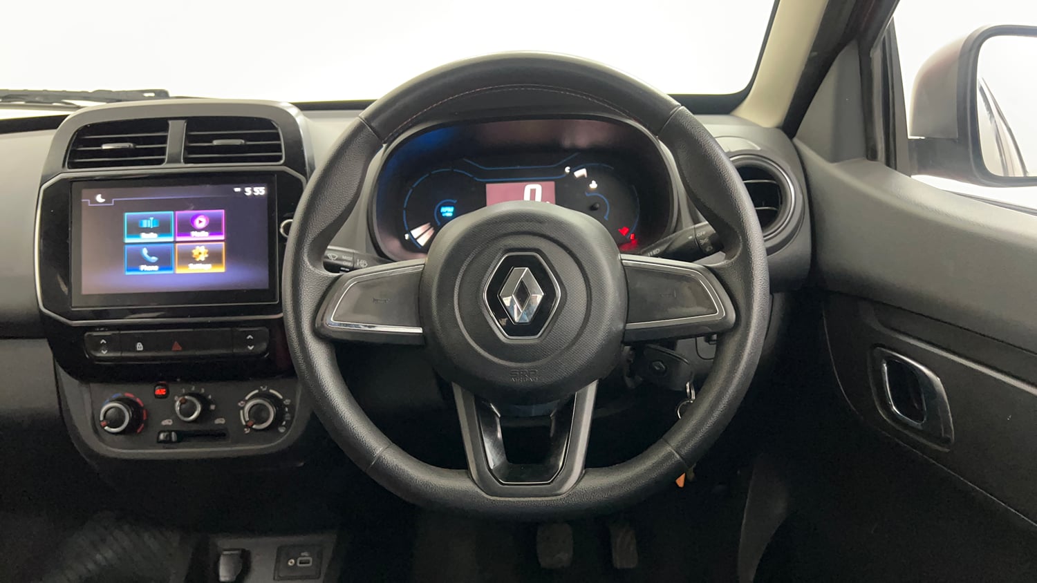 Used 2020 Renault Kwid 1.0 RXT AMT Opt Petrol Automatic interior STEERING VIEW