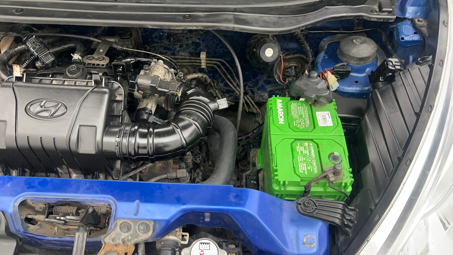 Used 2016 Hyundai Eon Era + AirBag Petrol Manual engine ENGINE LEFT SIDE VIEW