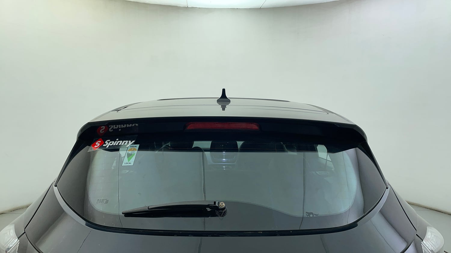 Used 2022 Tata Harrier XZA Plus Dark Edition Diesel Automatic exterior BACK WINDSHIELD VIEW