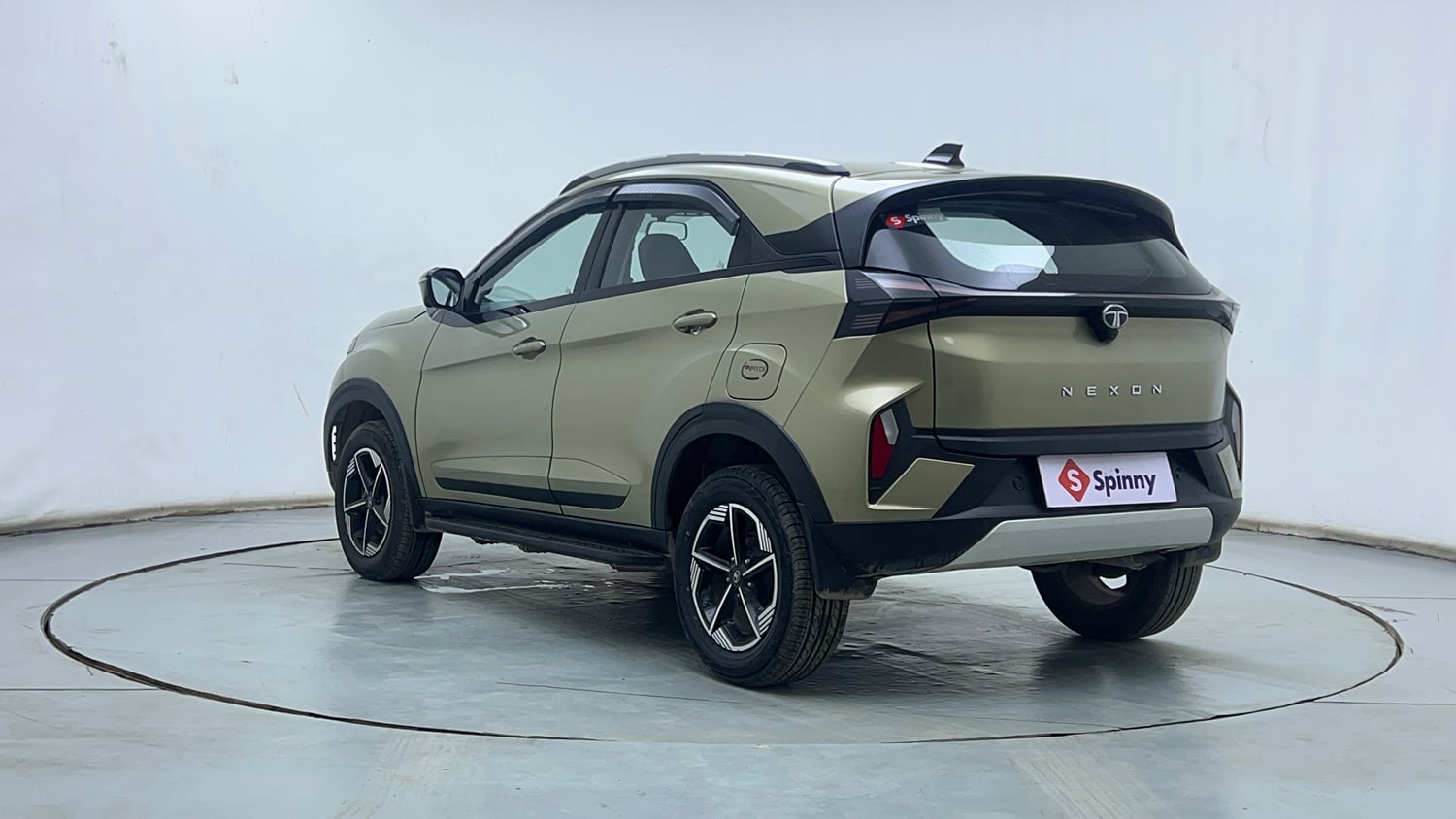 Used 2025 Tata Nexon Creative 1.2 Revotron Petrol 6MT Petrol Manual exterior LEFT REAR CORNER VIEW