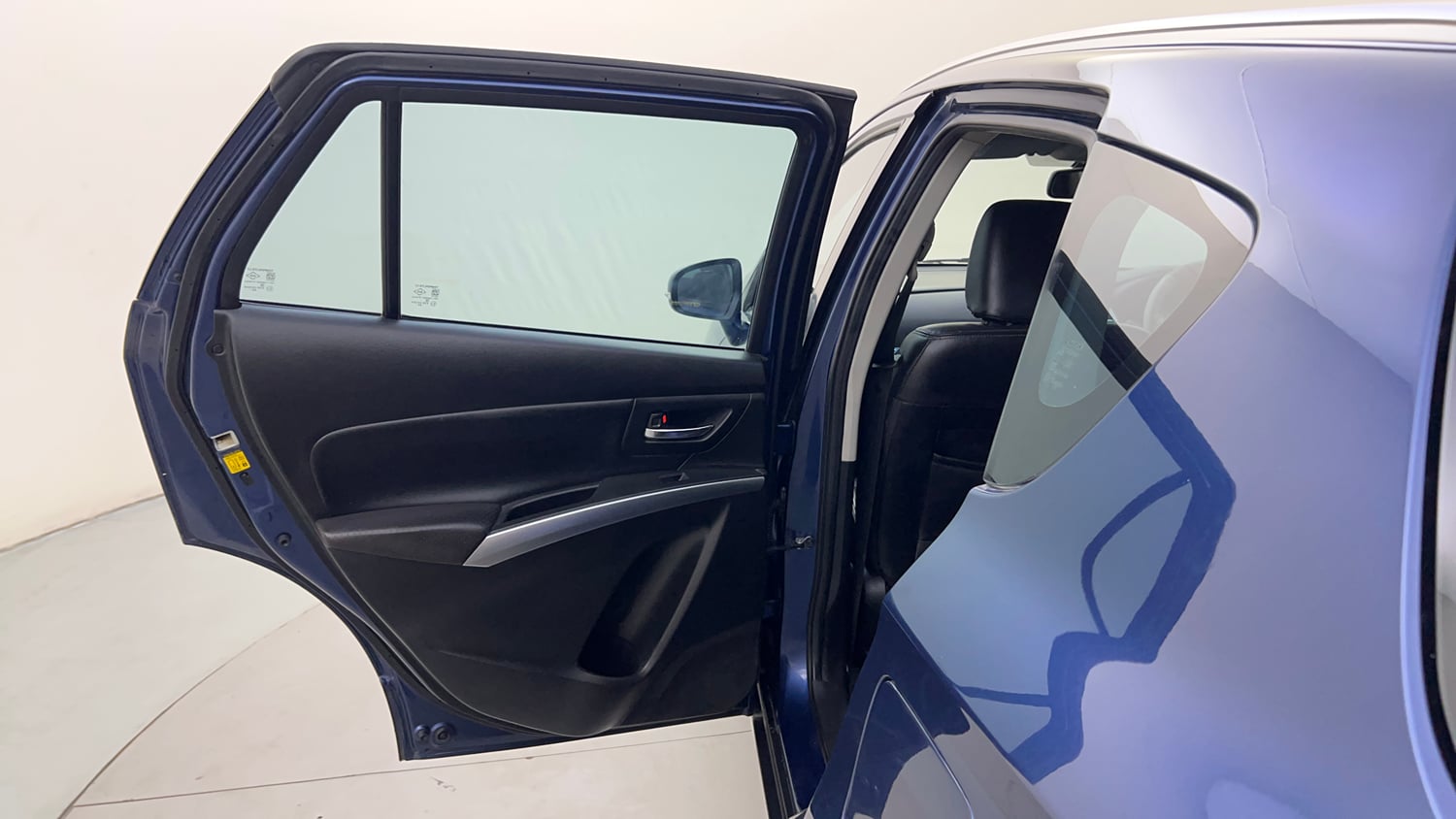 Used 2018 Maruti Suzuki S-Cross Alpha 1.3 Diesel Manual interior LEFT REAR DOOR OPEN VIEW