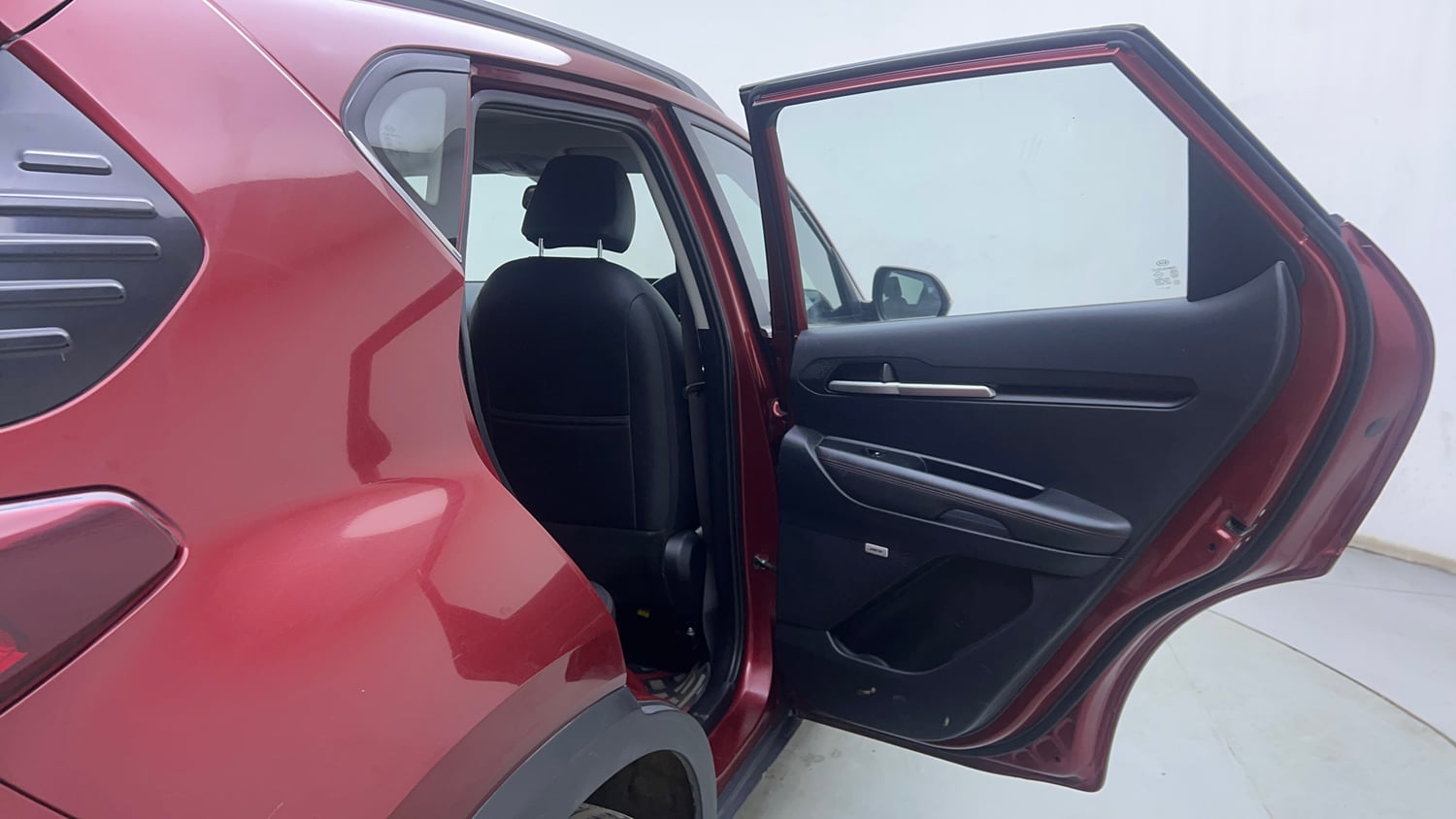 Used 2020 Kia Sonet GTX Plus 1.5 AT Diesel Automatic interior RIGHT REAR DOOR OPEN VIEW
