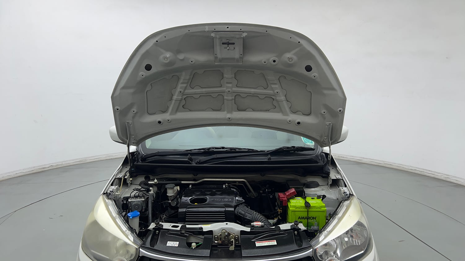Used 2019 Maruti Suzuki Celerio VXi AMT Petrol Automatic engine ENGINE & BONNET OPEN FRONT VIEW