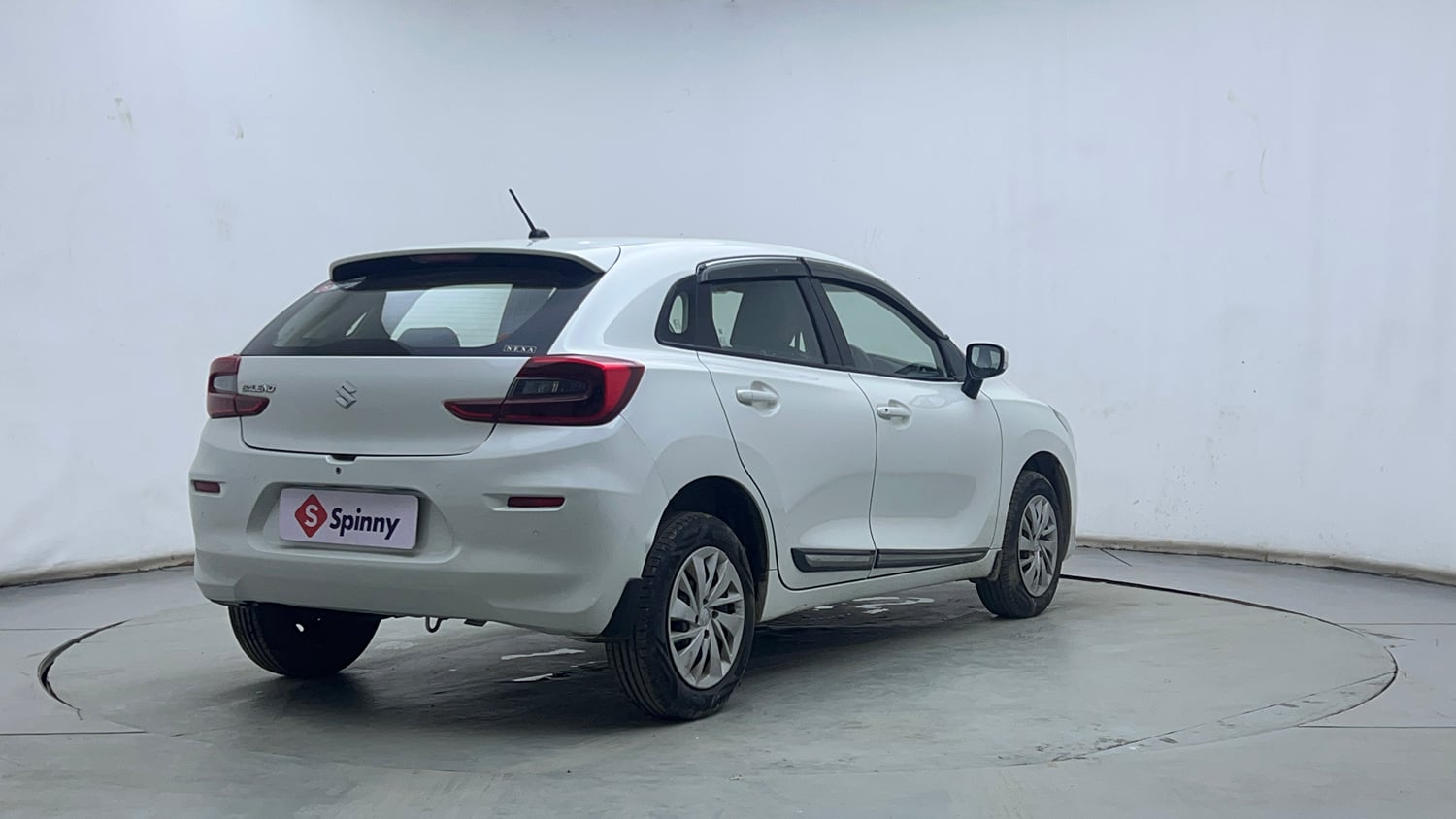 Used 2022 Maruti Suzuki Baleno Delta Petrol Manual exterior RIGHT REAR CORNER VIEW