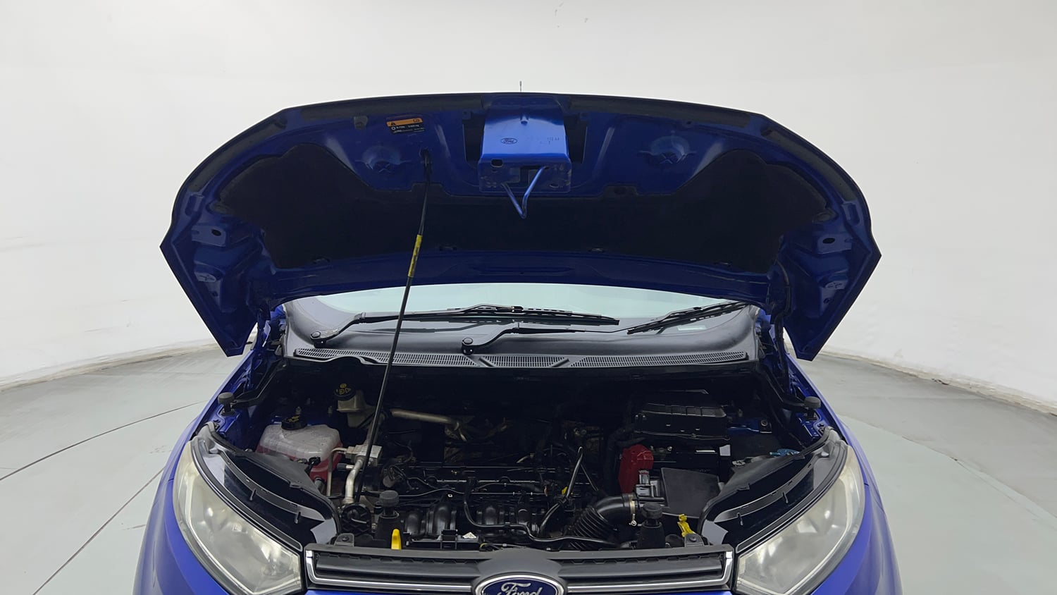 Used 2014 Ford EcoSport Titanium 1.5 Ti-VCT AT Petrol Automatic engine ENGINE & BONNET OPEN FRONT VIEW