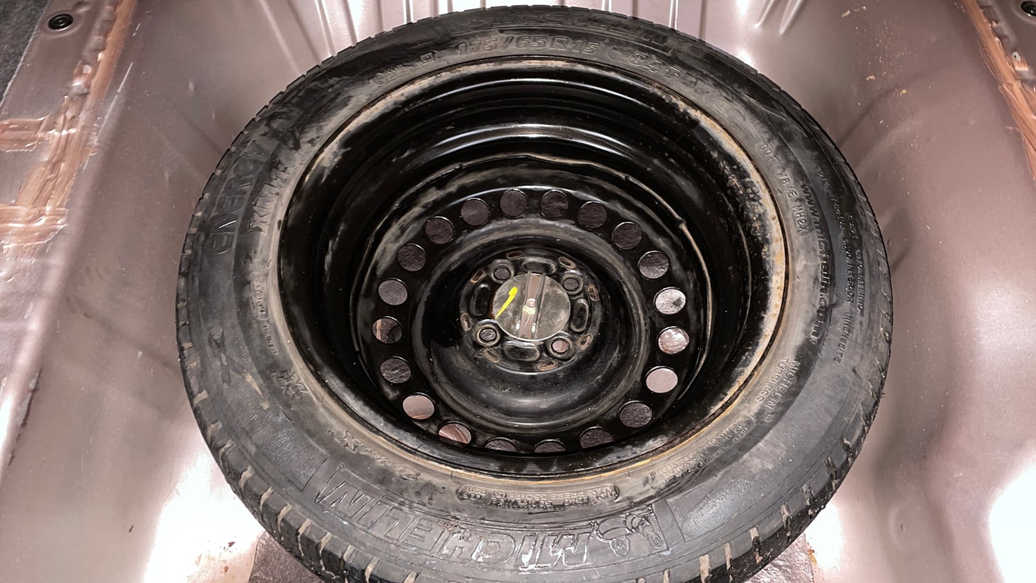 Used 2016 Honda City VX (O) MT Petrol Manual tyres SPARE TYRE VIEW