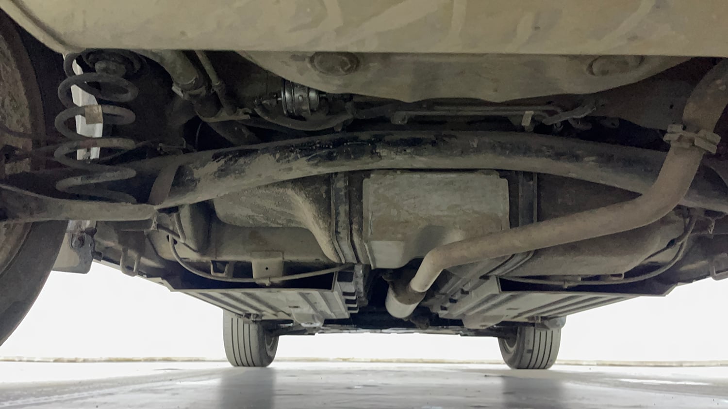 Used 2024 Maruti Suzuki Brezza ZXi Petrol Manual extra REAR UNDERBODY VIEW (TAKEN FROM REAR)