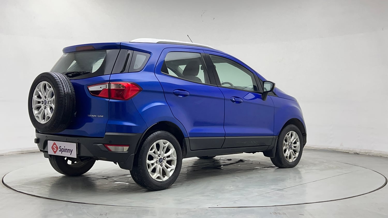 Used 2014 Ford EcoSport Titanium 1.5 Ti-VCT AT Petrol Automatic exterior RIGHT REAR CORNER VIEW