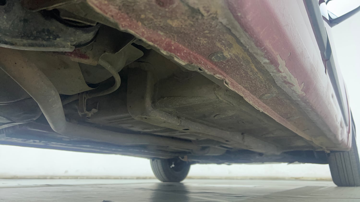 Used 2019 Hyundai Grand i10 Sportz U2 1.2 CRDi Diesel Manual extra REAR RIGHT UNDERBODY VIEW