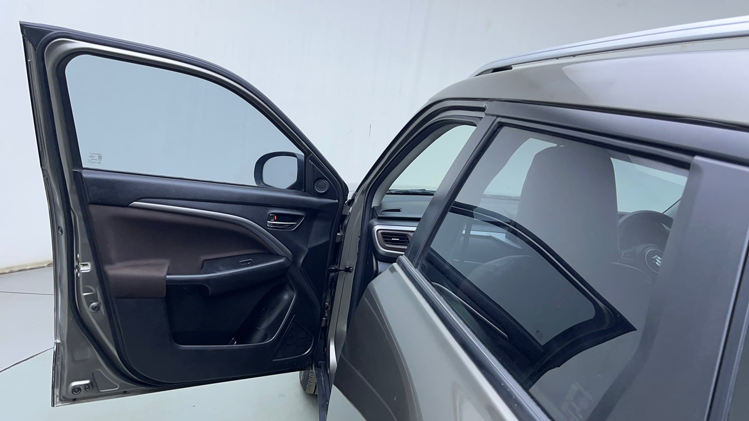 Used 2024 Maruti Suzuki Brezza ZXi Petrol Manual interior LEFT FRONT DOOR OPEN VIEW