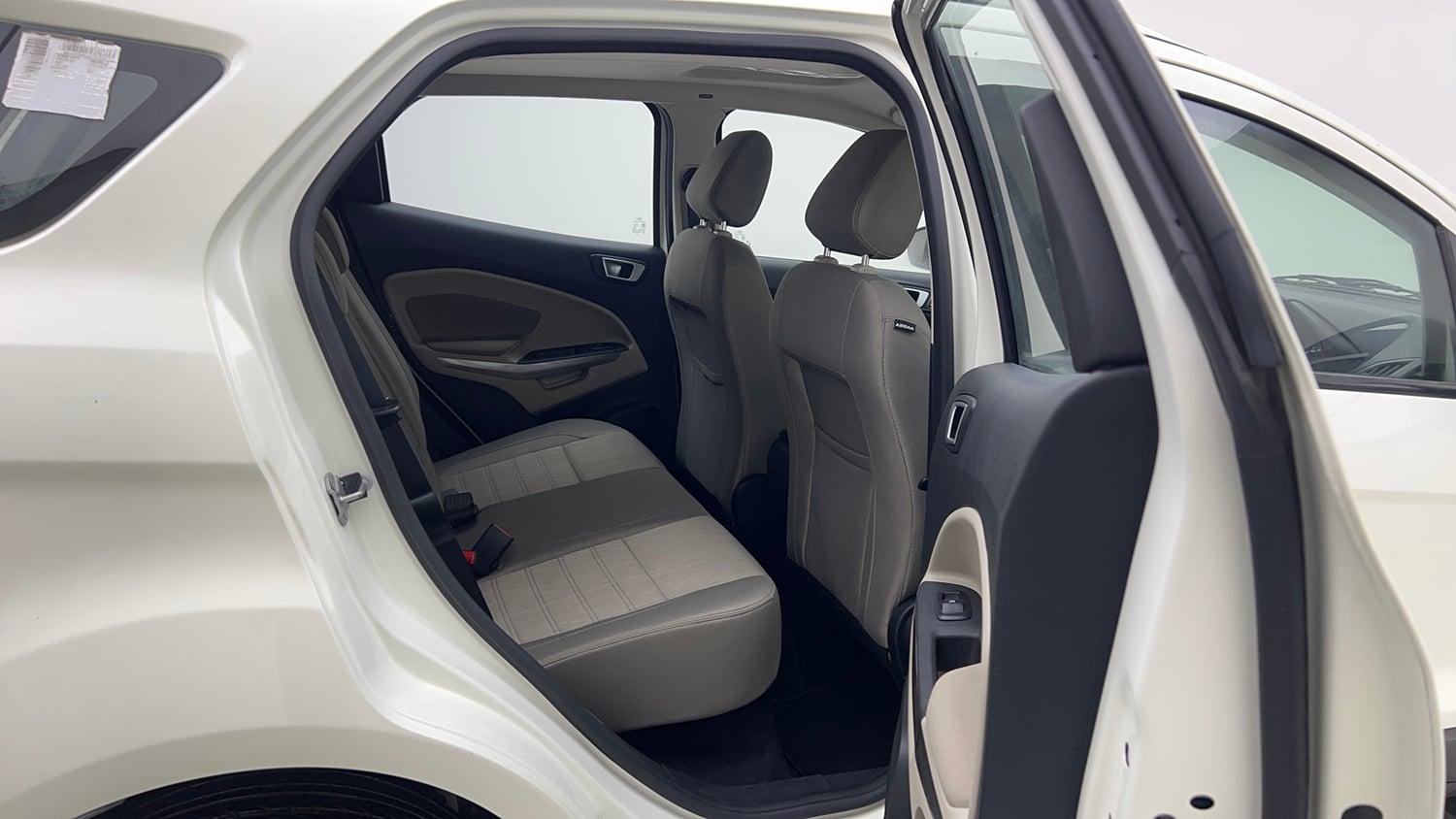 Used 2021 Ford EcoSport Titanium Plus 1.5L Ti-VCT AT Petrol Automatic interior RIGHT SIDE REAR DOOR CABIN VIEW