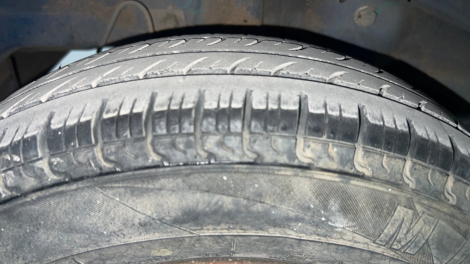 Used 2016 Hyundai Eon Era + AirBag Petrol Manual tyres RIGHT REAR TYRE TREAD VIEW