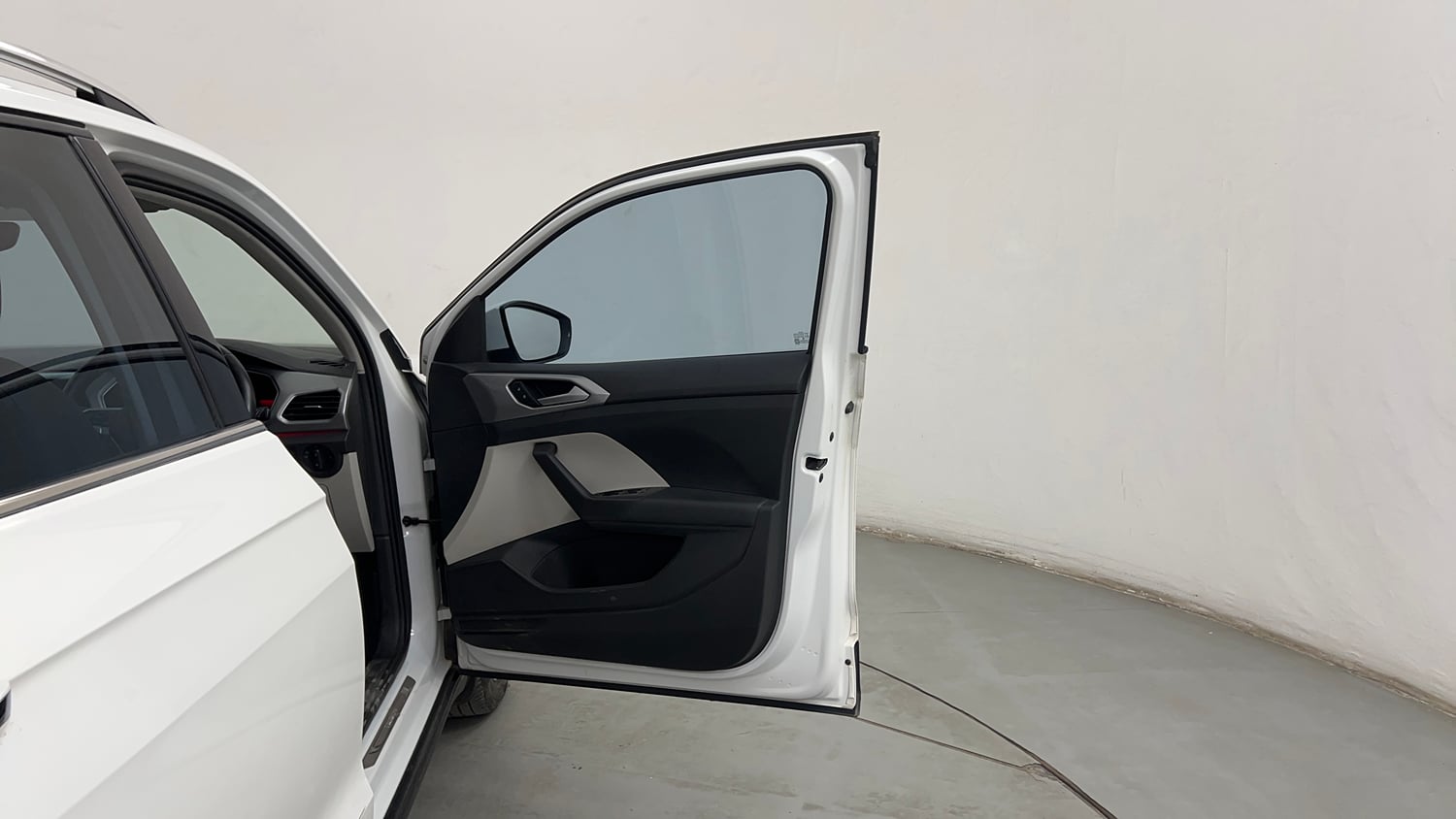 Used 2023 Volkswagen Taigun GT Plus 1.5 TSI DSG Petrol Automatic interior RIGHT FRONT DOOR OPEN VIEW