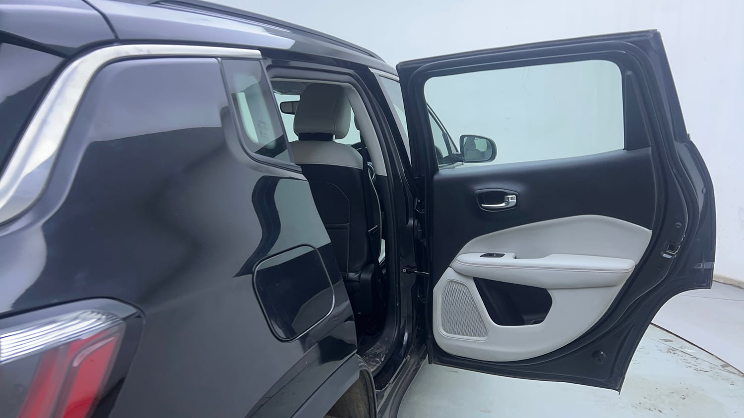 Used 2019 Jeep Compass Limited 1.4 Petrol AT Petrol Automatic interior RIGHT REAR DOOR OPEN VIEW