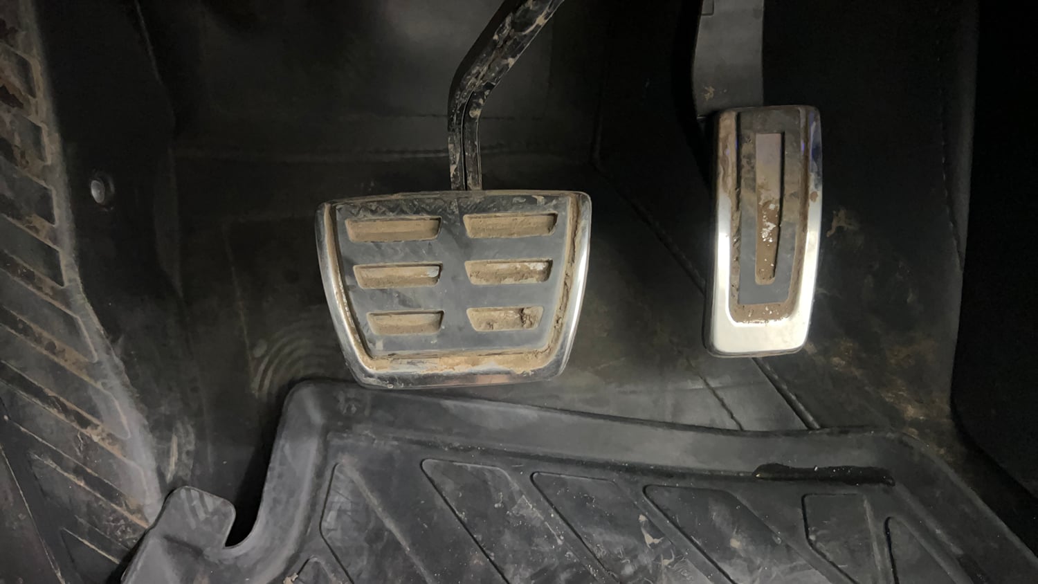 Used 2023 Volkswagen Taigun GT Plus 1.5 TSI DSG Petrol Automatic interior PEDALS VIEW