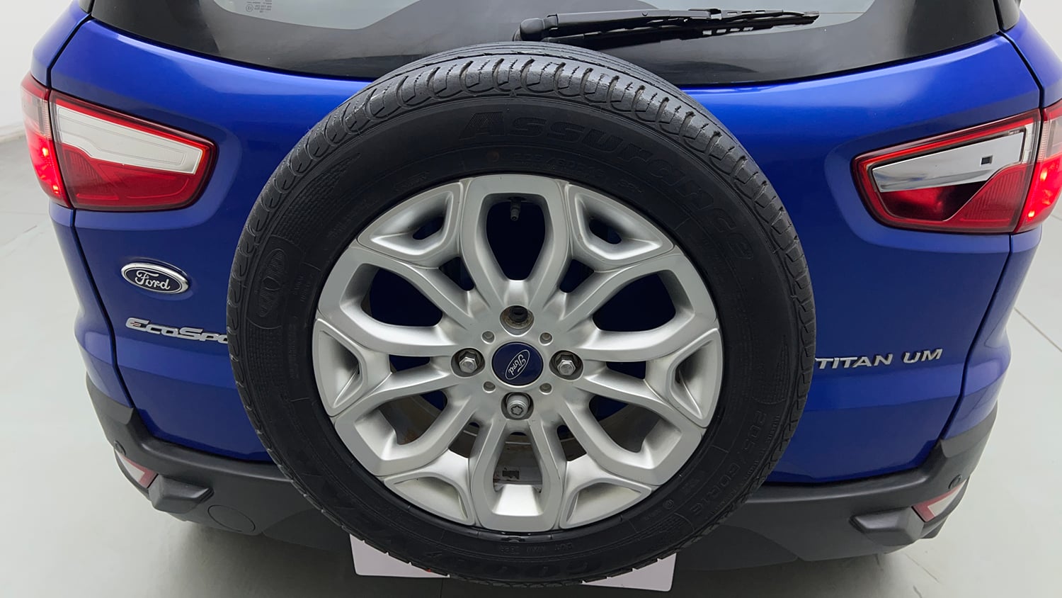 Used 2014 Ford EcoSport Titanium 1.5 Ti-VCT AT Petrol Automatic tyres SPARE TYRE VIEW