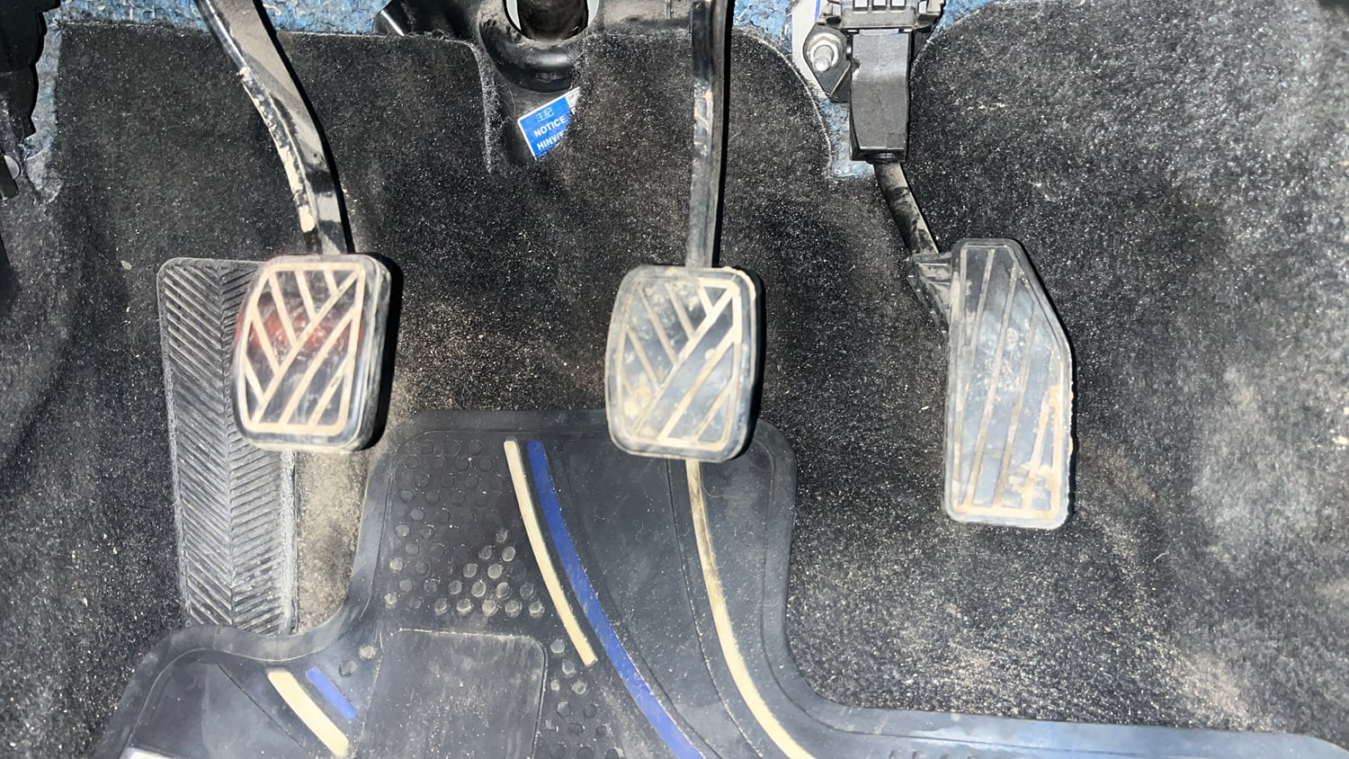 Used 2021 Maruti Suzuki Baleno Zeta Petrol Manual interior PEDALS VIEW